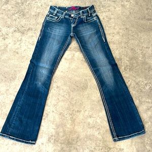 Rock and Roll Cowgirl bootcut jeans. Like new!